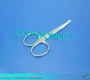 3 Safety Scissors Mustache, Nose, Ear Hair Pet Grooming, Manicure 3.5" CURVED