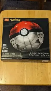 MEGA Construx Pokemon Jumbo Poke Ball Construction Set - New and Unopened 2021