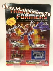 Transform G1 Autobots cassettes Grand Slam Raindance reissue brand new MISB