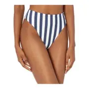 Roxy Women's Standard Parallel Paradiso Reversible Moderate Bikini Bottom L New