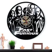 The Fast and the Furious Wall Clock - Decor - Unique Home Accent - Perfect Gift