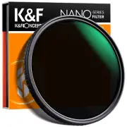 K&F Concept ND32-ND512 Variable Neutral Density Lens Filter 5-9 Stops For DSLR