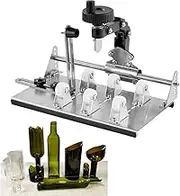 xioaue Glass Bottle Cutter Kit, DIY Precision Glass Cutter for Square, Round and Irregular Bottles, Glass Cutting Tool Kit
