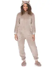 Vanilla Underground Pusheen Womens Onesie Brown Pusheen The Cat X-Large