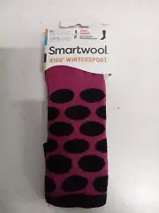 Smartwool Weather Winter Skiing Socks - Kids purple Dots Small #5B1C