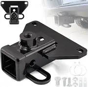 13434 Class 3 Trailer Hitch 2-Inch Receiver Fit for Jeep Gladiator JT Pickup Truck 2020-2024 Rust Resistant with Black Glossy Coating