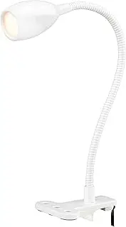 Brilliant Jansen Clamp 1W 60 Lumens USB LED Task Lamp, White