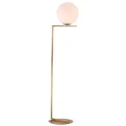 Drake Modern Floor Lamps Brass Glass Ball | Replica IC Flos
