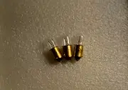 (3) BAYONET #1847 INCANDESCENT CEC LAMPS/ Drake TR-3 TR-4 TR-6 Transceiver BULBS