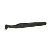 120mm Fibre 12.5mm Flat Anti-Static ESD Durable Tweezers Jewellery Electronics