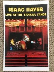 Isaac Hayes Sahara Tahoe Music Poster 11 x 17 (46)
