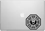 Lost Dharma Initiative Chef Decal Sticker - Vinyl Decal for Cars, Laptops