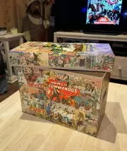 Sgt. Fury Howling Commandos BCW Short Box |Handmade, REAL COMIC CLIPPINGS