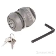 GA261797 107667 Silverline Trailer Hitch Lock 65 x 48mm