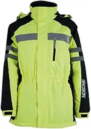 [Jacson] Jackson 584221 584221 Reflective Jacket Travis Black/Neon Yellow XS