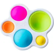 Fat Brain Toy Co Dimpl for 10m-24m Babies/Infants Colour Pop Sensory Bubble Toy
