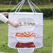 Herb Drying Rack Net Folding Layer Dryer Mesh Hanging Dryer Rack Grow Dry Rack