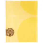 Bloomin Display Book 10 Pocket Yellow