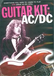 AC/DC - ANGUS YOUNG GUITAR TAB PLAY ALONG MUSIC BOOK + DVD + CD SET
