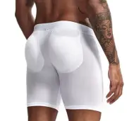 Jockmail Mens Padded Underwear Cotton Buttocks Lifter Enlarge Butt Boxer Briefs