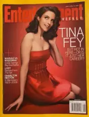 TINA FEY entertainment weekly MADONNA mariah carey LOST al pacino CHARLTON HESTO