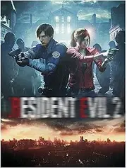 Customized 3A Game Masterpiece Cover Refrigerator Sticker, Acrylic Brick Magnetic Sticker Steam Ps5 Game DIY (Biohazard)