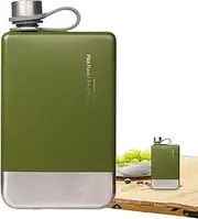 Drinking Flasks | Portable Lightweight Travel Water Bottle - Reusable Liquor Canteen for Beer Beverage Drinks Coffee Spirits Soda Juice