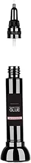 Gem Glue for Nails,8ml Black Glue Pen with Brush Pen Tip - Crystal Polish Decor, Nail Charm Gel, Nail Gem Accessories, Cured Need for Gemstones, Stones, Flowers