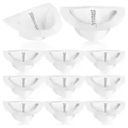 10Pcs Urine Hats for Toilets Urine Collection Hats Toilet Hats Urine Cups Pee Cup Urine Collector for Women,40oz/1200cc Photo Color