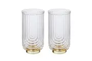 Davis & Waddell Avery Glass Highball Set of 2
