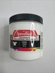 Speedball Acrylic Screen Printing Ink 8-Ounce White