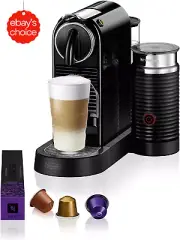 De'Longhi Citiz, 19-bar coffee pod machine, black.