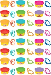 Play-Doh Party Favor Pack Bulk 24 Pack of Modeling Compound with Cutters New Toy