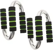 KOMBIUDA 1 Pair Portable Type for Arm Strength Training Fitness Equipment for Men Women Enhance Upper Body Strength Multipoint Grip for Safety Random Color