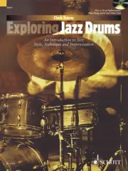 Exploring Jazz Drums Intro to Styles Technique Improvisation Lessons Book CD