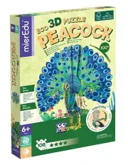 [Jenjo] Mier 3D Puzzle Peacock