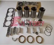 for yanmar Parts 4TN84 4TN84L Rebuild kit Valve Guide seat + Cylinder Liner Piston Ring Big Small Bearing Full Gasket kit + Connecting Rod