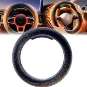 Generic Heated Steering Wheel Cover, Wireless Steering Wheel Heater, 15 Inch Heated Steering Wheel Cover (O Shape(-10℃ to 0℃))
