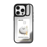 iPhone 16 Pro Mirror Ring Stand Case MagSafe Compatible SOSO CARD GOLD