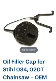 STIHL OEM Oil Filler Cap 00003500510 for 012 020 023 024 025 026 028 036 038 048