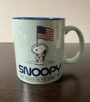 Peanuts Astronaut Snoopy First Beagle On The Moon 1969 Mug