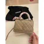 （已售出）CHANEL MINI COCO HANDLE 荔枝紋