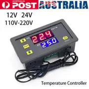 12/24V Digital Temperature Controller Thermostat Temperature Control Switch AU