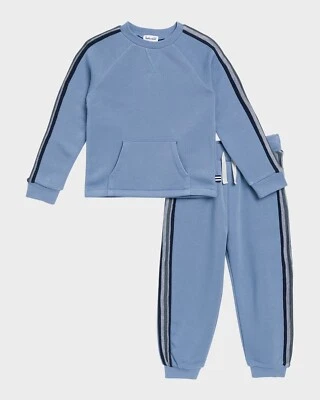 Splendid Boys' Pullover Sweatshirt & Jogger Pants Set - SZ 12-18 Months River