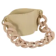 Water Bottle Carrier Holder with Strap, 160x75mm Cup Holder, Khaki