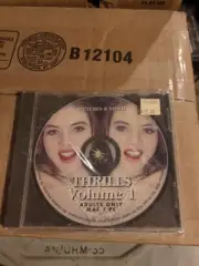 Vtg. Adult " Thrills Volume 1" XCD CD-ROM Adult PC/Mac Pics/Video 18+ NOS New