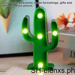 丸子精選LED NIGHT LIGHTS CACTUS LIGHT CARTOON DECORATIVE ORNAMEN