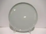 New Crate & Barrel Green Dinner Plate Aaron Probyn 10.5"