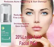 20% Professional Grade Lactic Acid Facial Peel Wrinkles Acne Age Sun Spot (30 ml)