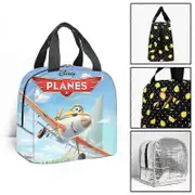 c418 Movie Planes Children Lunch Bags Kids School Insulated Lunch Bag Portable Cooler Tote Food tbd418